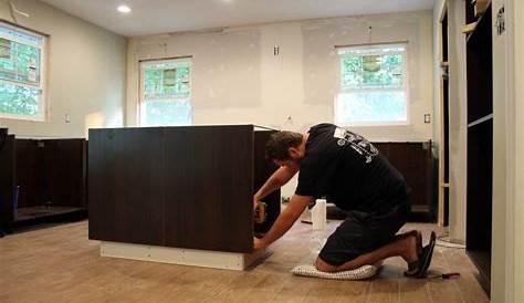 Putting Together and Installing our Ikea Sektion Cabinets | Ikea