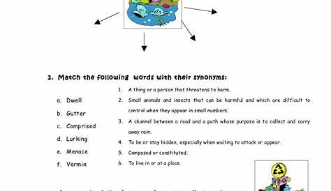 litter kindergarten worksheet