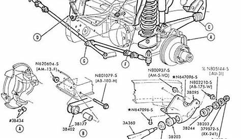 2001 ford f150 suspension diagram