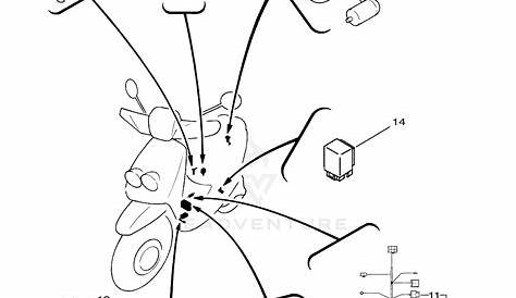 yamaha 2004 zuma 50 oem parts