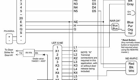 aiphone lef 5 wiring diagram
