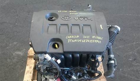 #248414, Used engine for 2011 Corolla| petrol, 1.8, 2zr-fe, zre152/153r