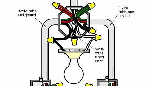Looking for wiring diagram for the following-- Light Between Two, Three