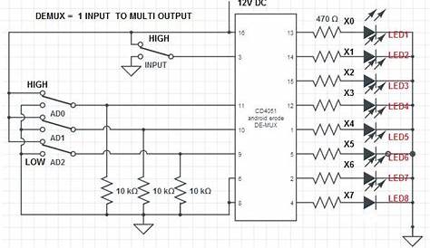 circuit diagram mux multiplier