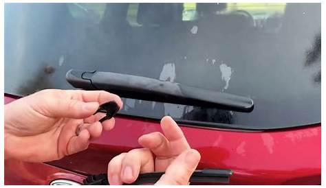2015 Ford Escape Rear Windshield Wiper Replacement - YouTube