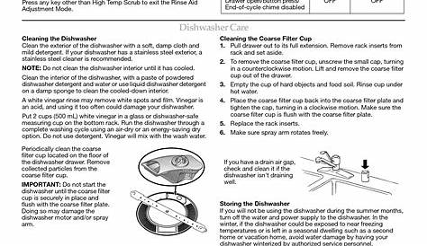 KitchenAid 2 Drawer Dishwasher Manual