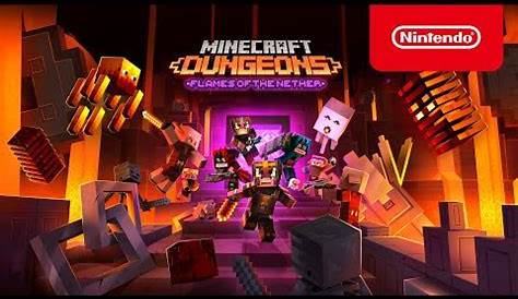 Minecraft Dungeons: Flames of the Nether DLC – Nintendo Switch