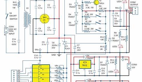 programmable dc power supply schematic
