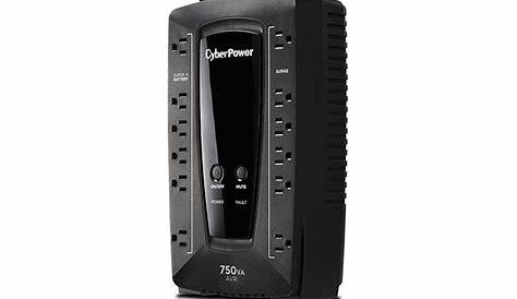 CyberPower AVRG750U 750VA 450W Desktop UPS with AVR and USB, 12 x NEMA