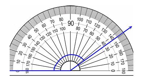 Measuring angles with a protractor - lesson & video