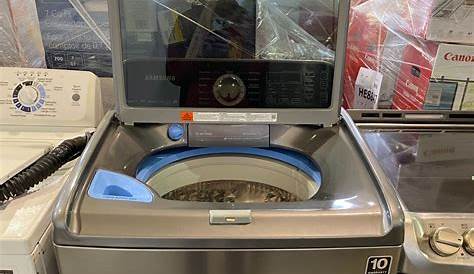 SAMSUNG STAINLESS STEEL WASHER MODEL DC68-03172B-02