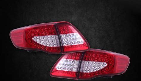 NightEye Toyota Corolla Tail Lights 2007-2010 Corolla LED Tail Light