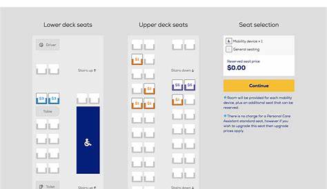 greyhound bus seating chart