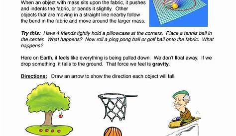 Friction And Gravity Worksheet