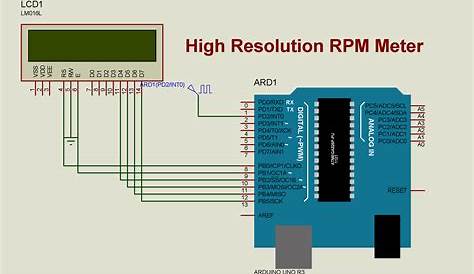 rpm meter circuit diagram