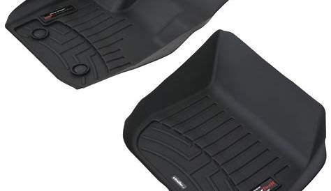 2020 Ford Fusion WeatherTech Front Auto Floor Mats - Black