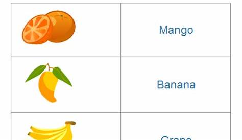 fruit kindergarten worksheet
