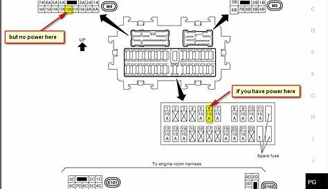 2005 g35 sedan fuse diagram