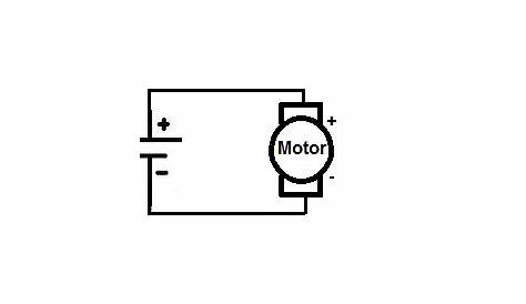 series dc motor circuit diagram