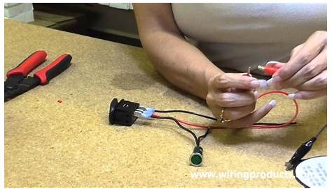 Wiring A 12v Lighted Toggle Switch | Shelly Lighting