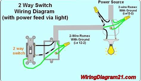two way switch circuit diagram