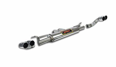 Best Exhaust - Supersprint BMW X5 5.0i rear exhaust with 80mm quad tips