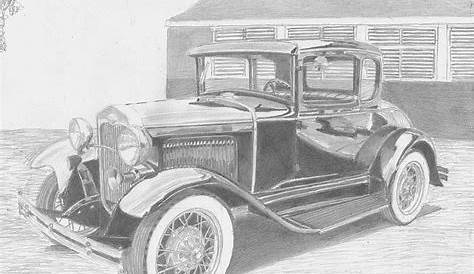 Ford Model A Drawing