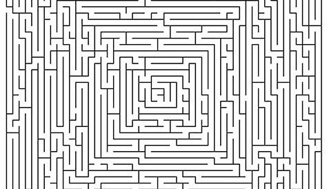 labyrinth printable maze