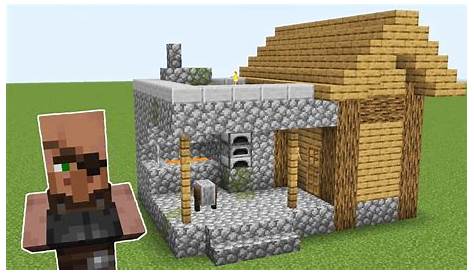 Village blacksmith in minecraft 1.14 (plains biom) - YouTube