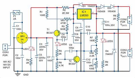 high current power supply circuit diagram