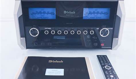 McIntosh MA8000 Integrated Stereo Amplifier; MA-8000 - The Music Room
