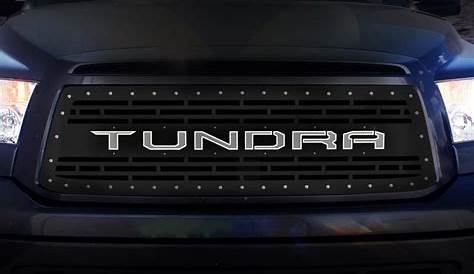 Toyota TUNDRA Grill with LED – RacerX Customs | Auto Graphics, Truck