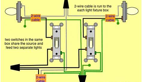 how to wire a multi switch light Switch way wire lights multiple - Home