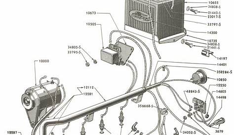 ford tractor parts diagrams