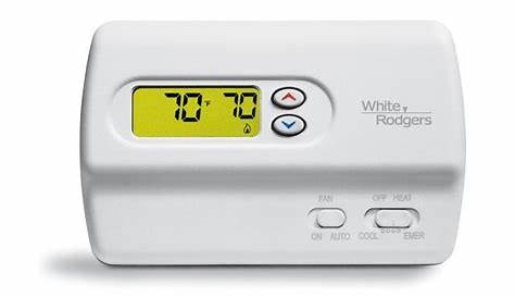 Emerson 80 Series Heat Pump Non-programmable Thermostat 1F89-211