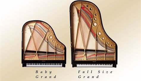 grand piano size chart