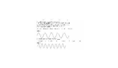 labeling waves worksheet answers