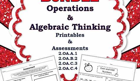 Operations And Algebraic Thinking Grade 2
