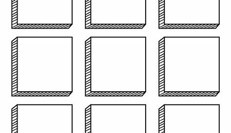 6 Best Images of Square Templates Printable Free - 3 Inch Square