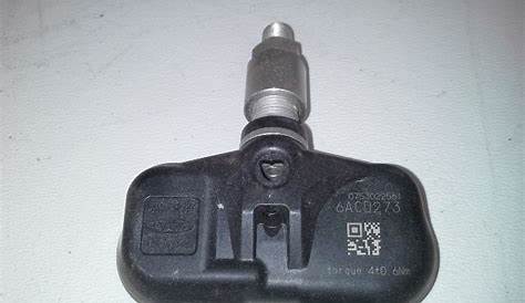 2008 toyota rav4 tire pressure sensor reset