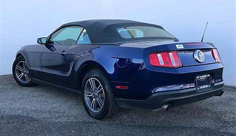 ford mustang 2012 convertible
