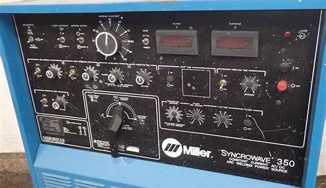 MILLER SYNCROWAVE 350 W - 350486 For Sale Used N/A