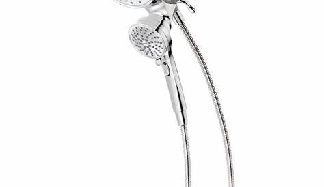 MOEN Attract with Magnetix 6-spray 6.75 in. Dual Shower Head and