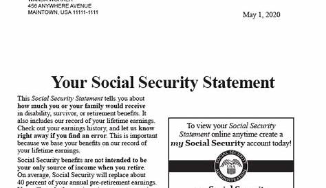 Social Security Award Letter 2021 Example - jhayrshow
