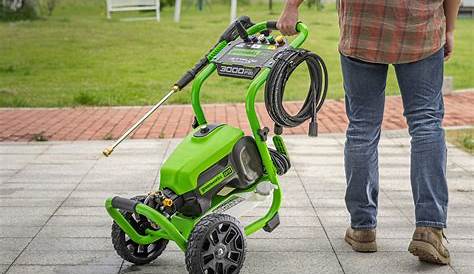 Greenworks Pro 3000 PSI 2.0 GPM Cold Water Electric Pressure Washer