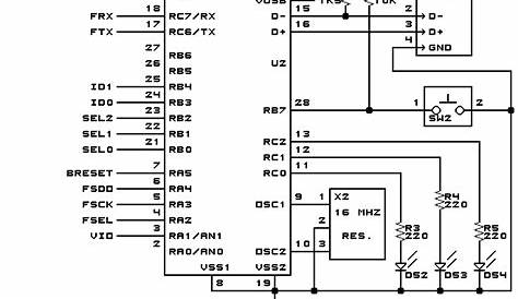 circuit diagram of processor