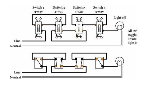 wiring diagram 4 way switch