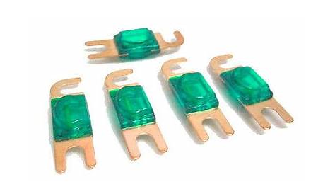 5 PACK MINI ANL Fuses 30 AMP Green | eBay