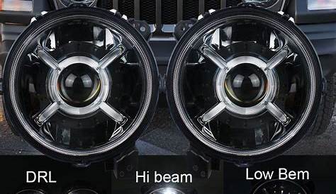 2017 jeep wrangler halo headlights