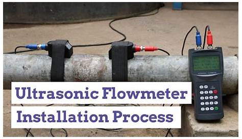 PORTABLE ULTRASONIC FLOW METER INSTALLATION TUTORIAL | HOW TO SOLVE 'NO